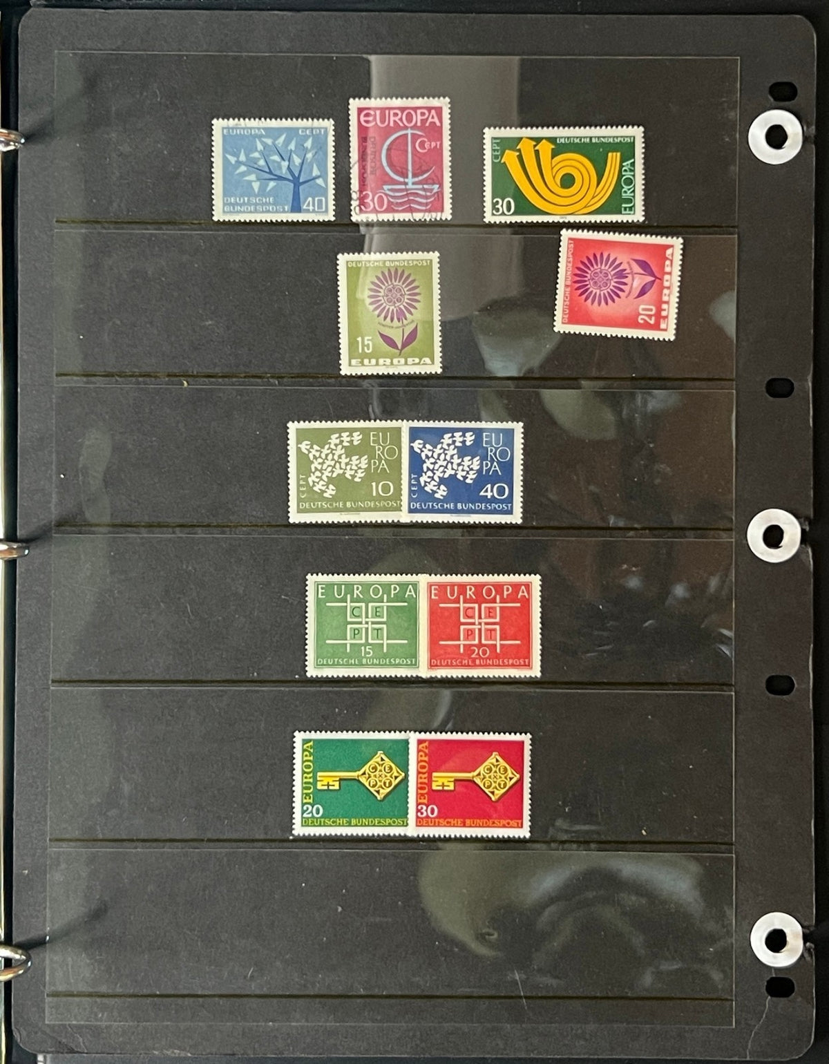 Germany Stamp Collection 13 Stockpages Mint & Used ZAYIX