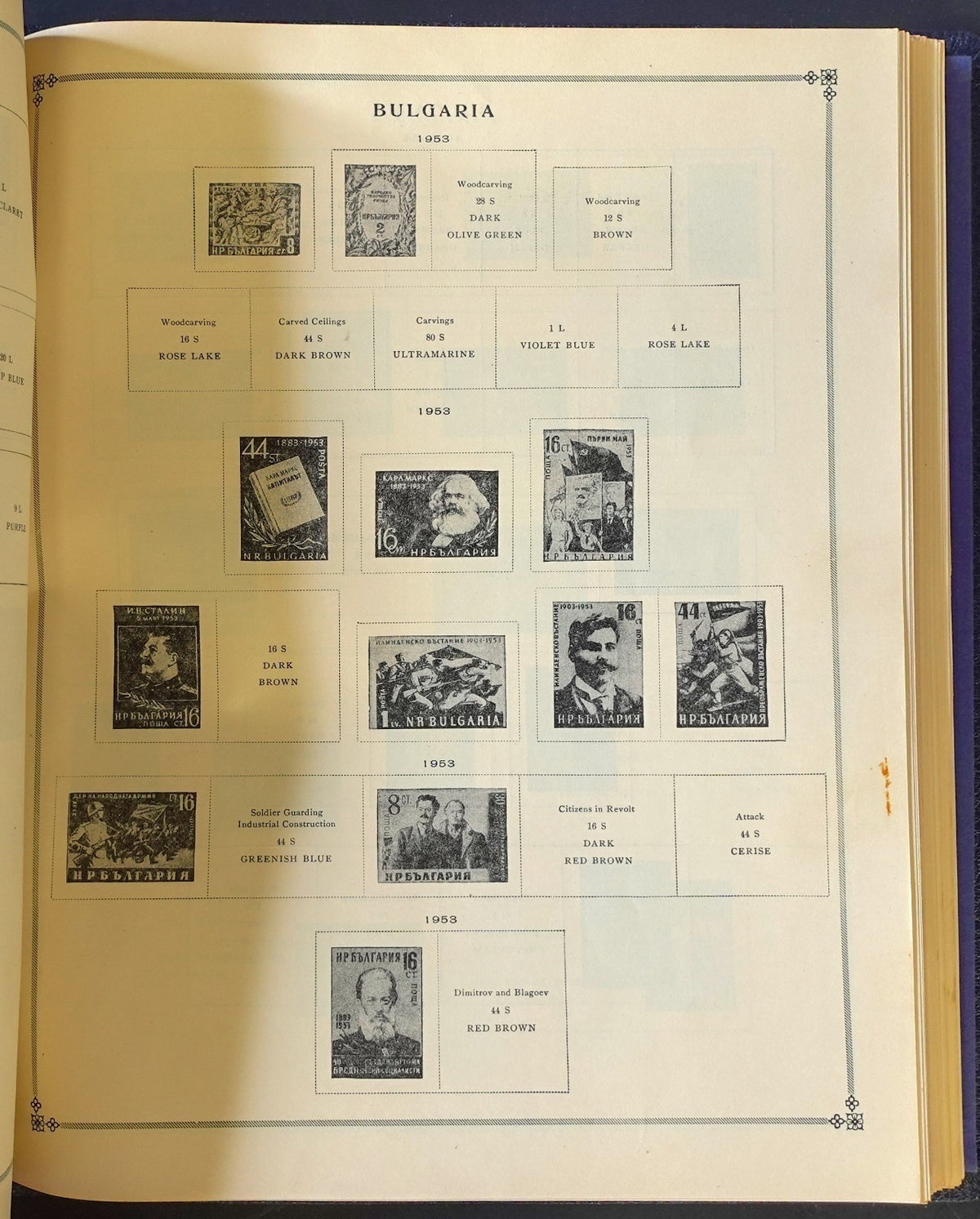Timor-End & A-Colombia Scott International Postage Stamp Album ZAYIX