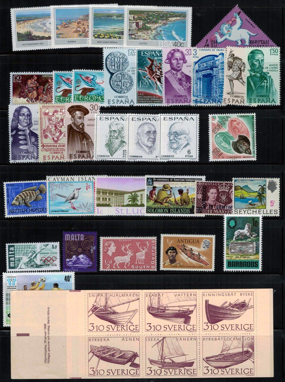 75 Different Worldwide Mint (MNH/MH) Valuable Stamp Collection ZAYIX 111422S49