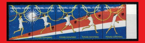 Marshall Islands 188-89 MNH Olympics Track & Field Zayix Stamps 071522SM16M