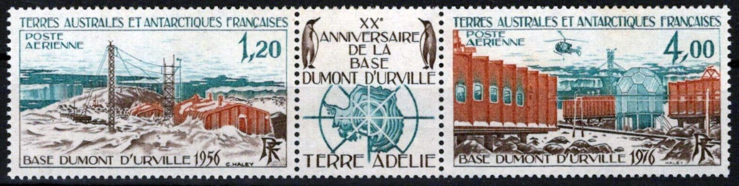 FSAT TAAF C45a MNH Dumont d'Urville Base Anniversary ZAYIX FSA-L0008M