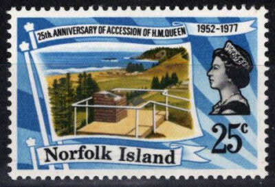 Norfolk Island 218 MNH Queen Elizabeth II 25th Anniv. Coronation ZAYIX 090722S80