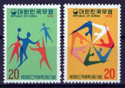 Korea 995-996 MNH Sports Games Gymnastics Handball ZAYIX 0701S0031