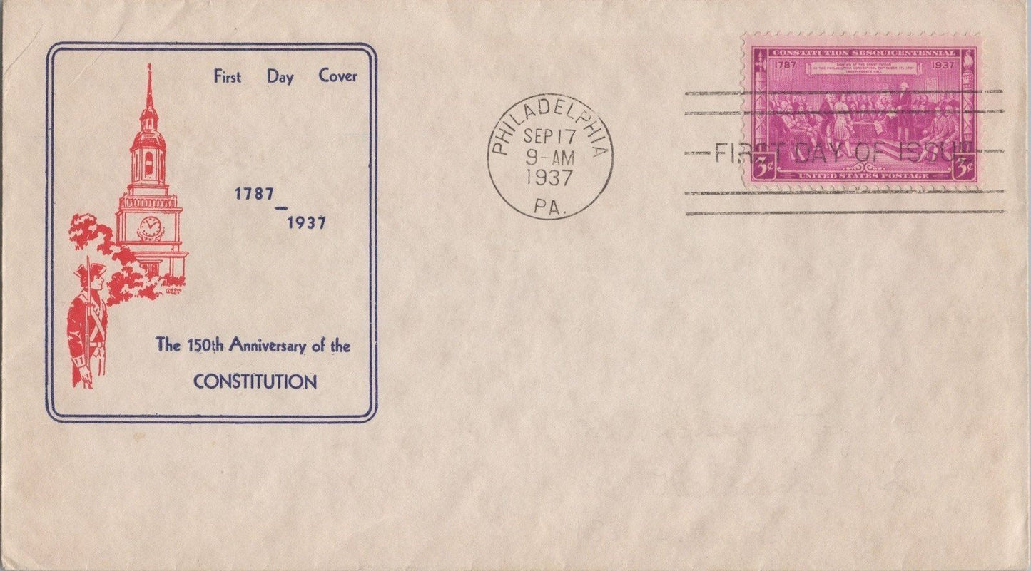 US MP# 798-45 1st Fidelity FDC single Philadelphia Constitution ZAYIX 121022SM69
