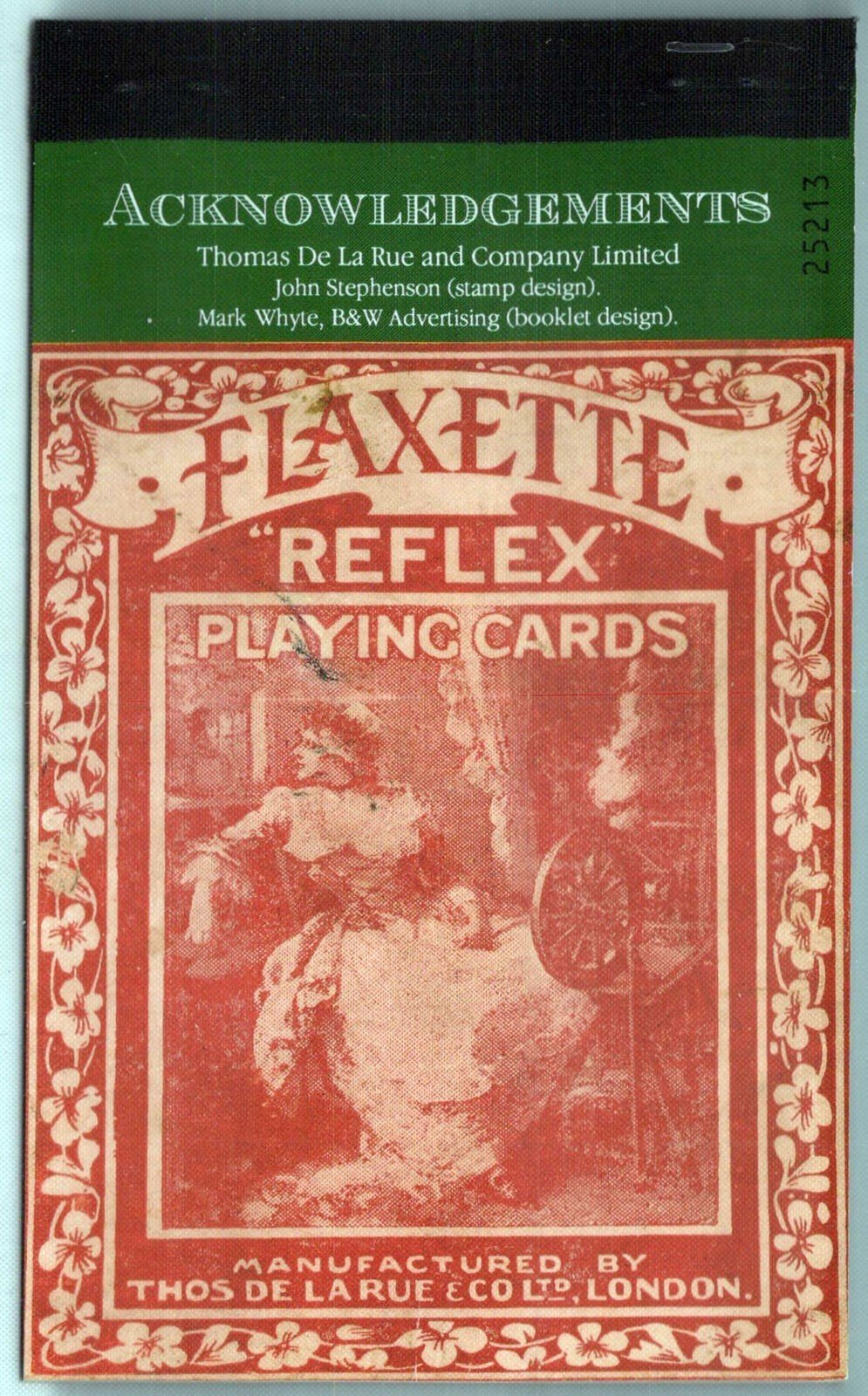 Guernsey 524a MNH Complete Booklet Thomas de la Rue Printer ZAYIX 0424M0092