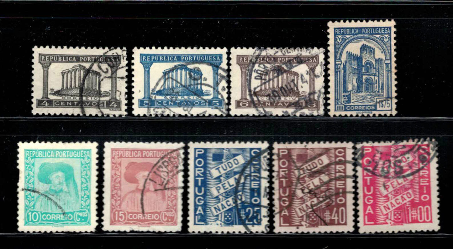Portugal 561-568a Used 1935 Historical Figure ZAYIX 020722S67