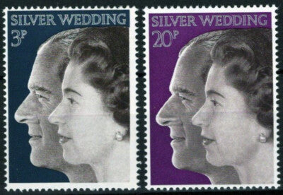 Great Britain 683-684 MNH Royalty QE2 Prince Phillip ZAYIX 021023S79