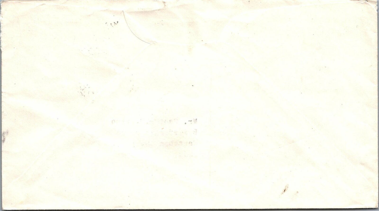 France Cover Soissons Aisne Mass. USA Airmail Bridge Theatre