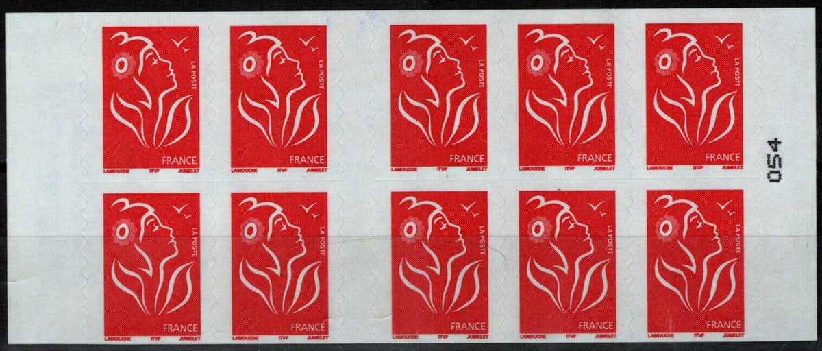 France 3083a MNH Marianne Portraits of Regions booklet 092222SM127