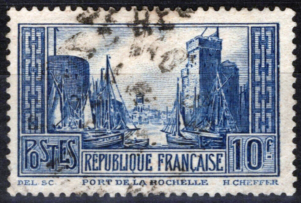 France 252 Used Port of La Rochelle Ships Harbor 051023SM90