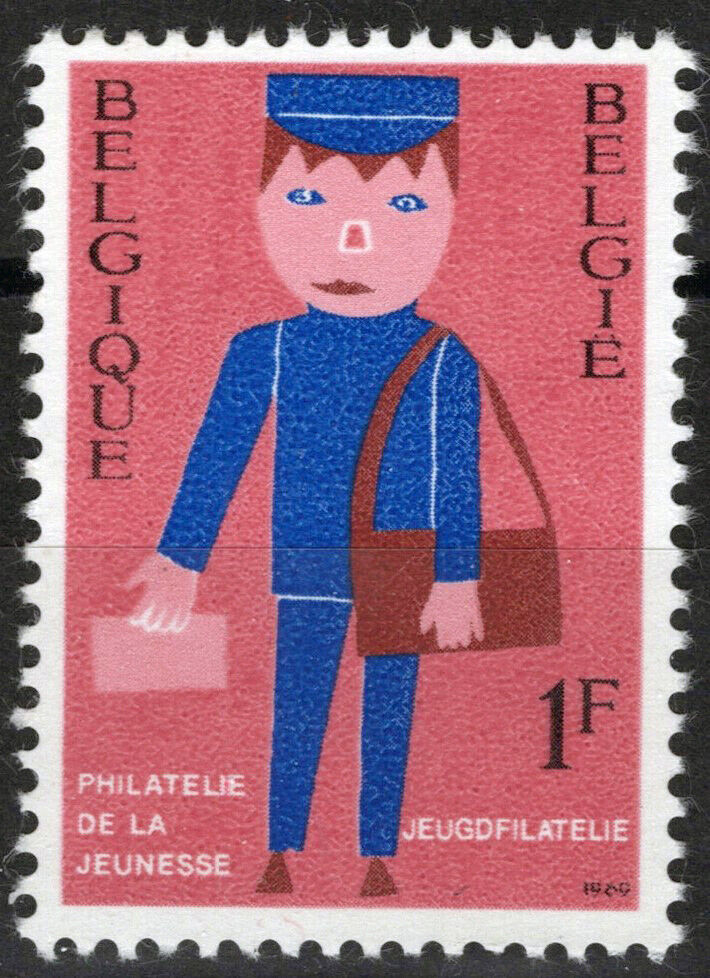 Belgium 728 MNH Postal Service Mailman ZAYIX 071823S119M