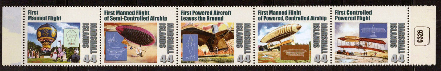 Marshall Islands 988 MNH Flights Aviation Planes 092723SL25M