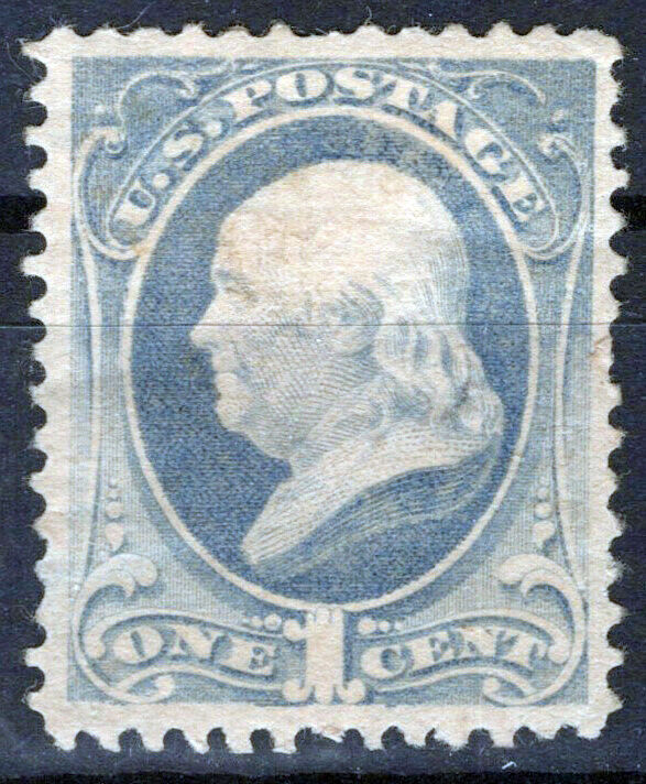 United States 206 VF MH 1c Franklin ZAYIX 1124NB047