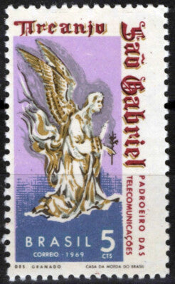 Brazil 1116 MNH NG as Issued Saints St. Gabriel Communications ZAYIX 071423S03