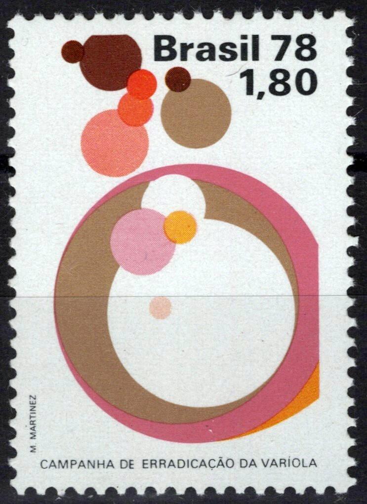 Brazil 1565 MNH Medical Eradication of Smallpox ZAYIX 062723S157M