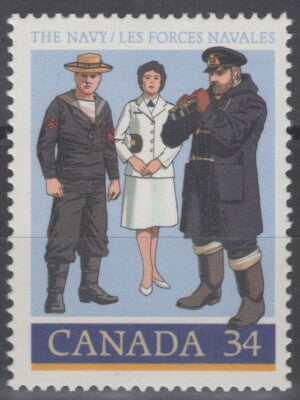 Canada 1075 MNH 1985 75th Anniversary of the Navy - ZAYIX 060222S176M