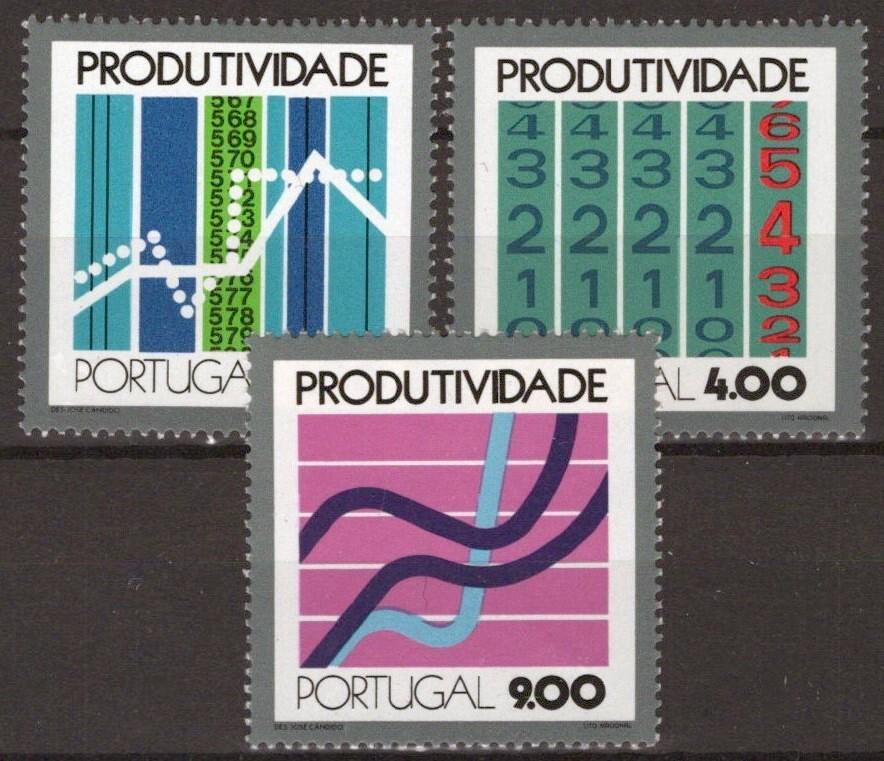 Portugal 1167-1169 MNH Industry Graphs & Sequence ZAYIX 031023S134M
