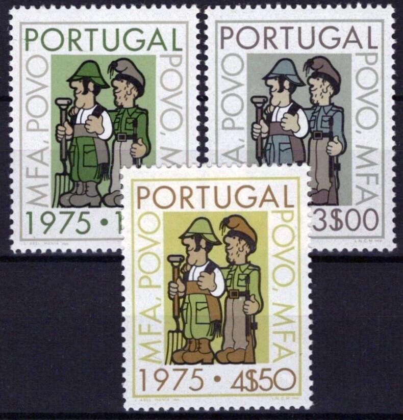 Portugal 1244-1246 MNH Soldiers Farmers Cultural Guidance ZAYIX 031023S133M