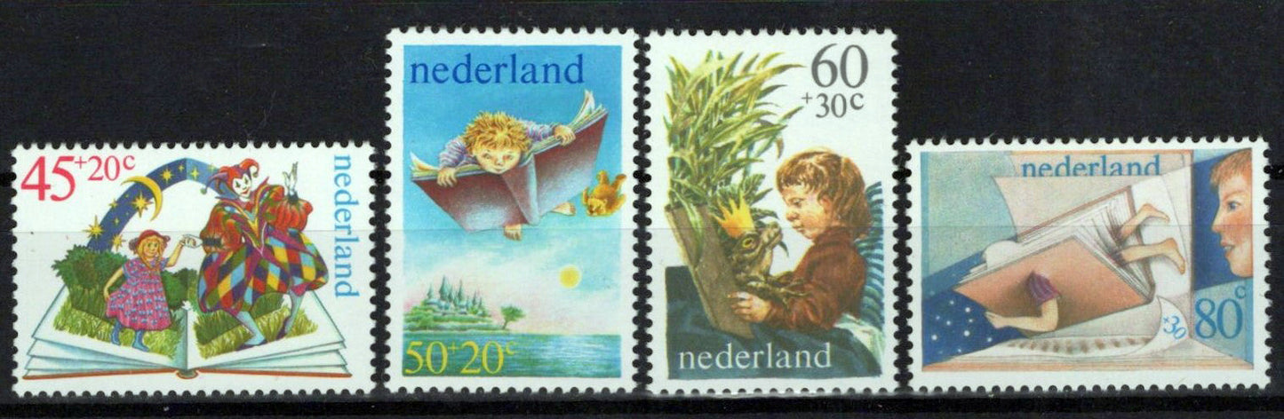 Netherlands B565-B568 MNH Semi-Postal Literature Books Zayix Stamps 0225S0320M