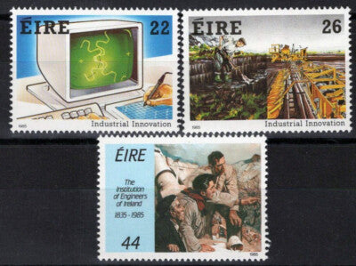 Ireland 646-648 MNH Computer Technology Industry ZAYIX 101822S129
