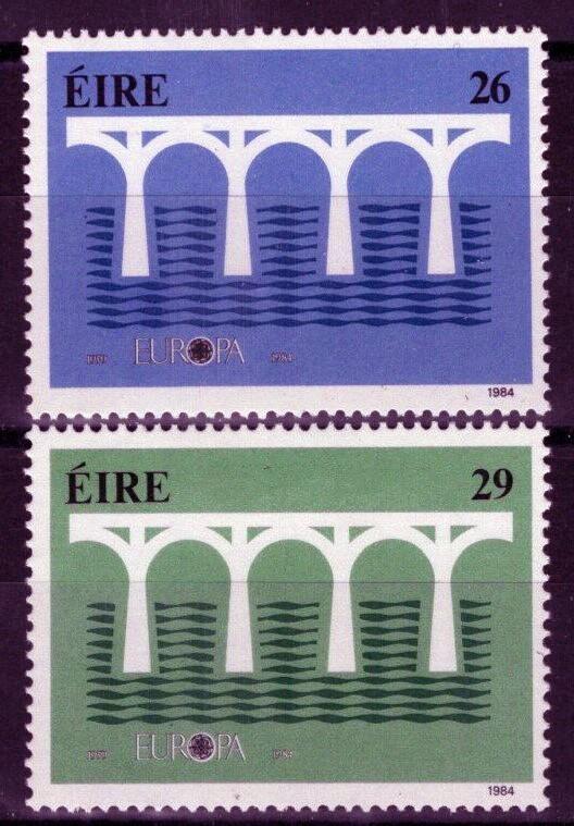 Ireland 592-593 MNH Europa Cept Bridges ZAYIX 101822S115