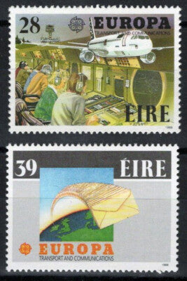 Ireland 717-718 MNH Europa Cept Planes Letters Globe ZAYIX 101822S158