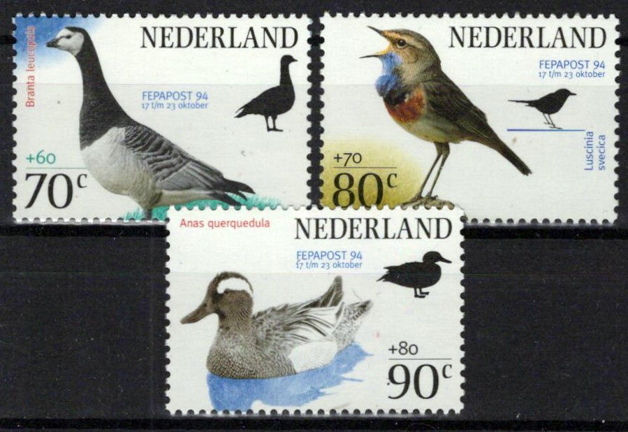Netherlands B677-B679 MNH Semi-Postal Birds Wildlife Zayix Stamps 0225S0345M