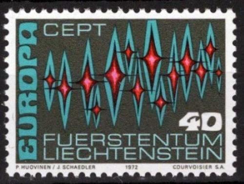 Liechtenstein 504 MNH 1972 Europa / CEPT ZAYIX 113022S52M