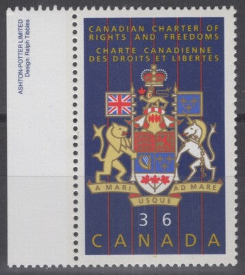 Canada 1133 MNH 1987 Law Day - Legal - Courts - Attorneys ZAYIX 060422S22