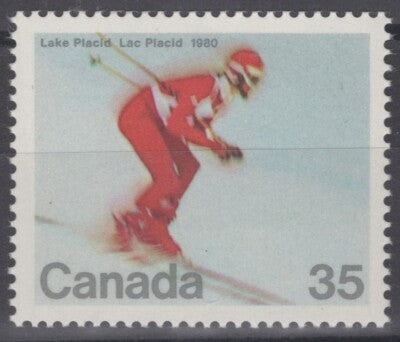 Canada 848 MNH 1980 Winter Olympics Downhill Skiing Sports ZAYIX 060422S45M