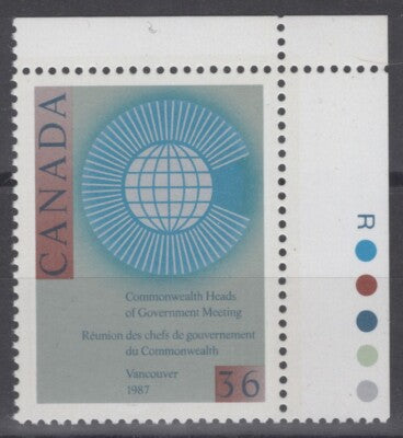 Canada 1147 MNH 1987 Commonwealth Meeting ZAYIX 060422S28