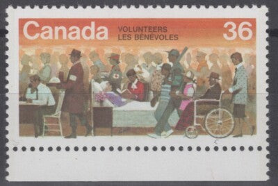 Canada 1132 MNH 1987 Volunteers Week - ZAYIX 060422S21