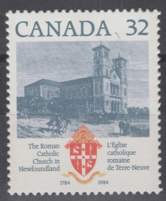 Canada 1029 MNH 1984 Saint Joh's Basilica - Churches ZAYIX 060422S16M