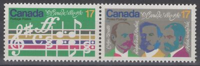 Canada 858ai MNH 1980 O' Canada - Dot on Moustache Variety - ZAYIX 060422S51
