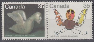 Canada 869a MNH 1980 Inuit Spirits - Art - Birds - Culture ZAYIX 060422S53