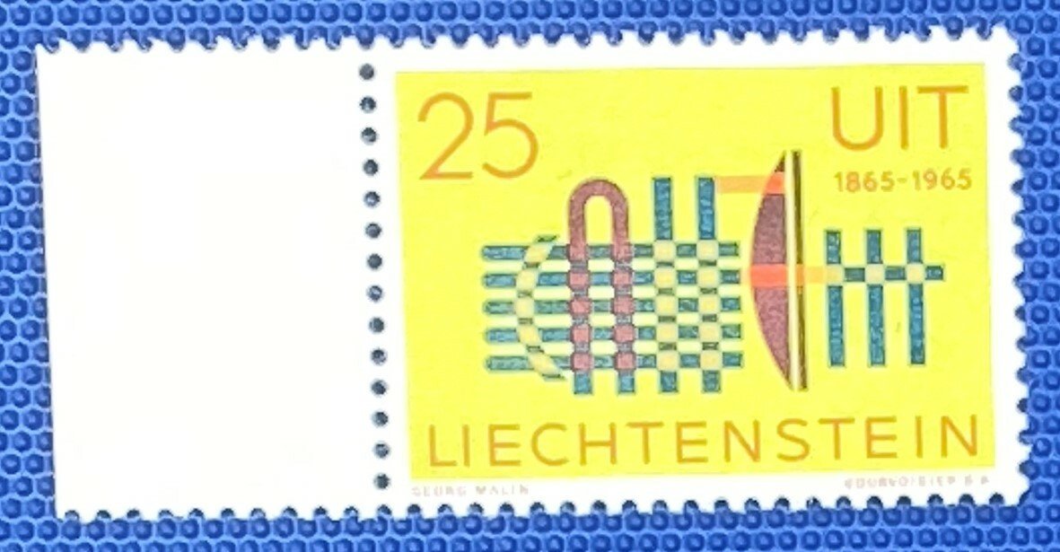 Liechtenstein 405 MNH 1965 Communications Symbols ZAYIX 020422S37M