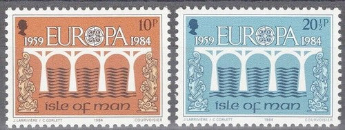 Isle of Man 260-261 MNH Europa CEPT Bridges ZAYIX 041322SM55M