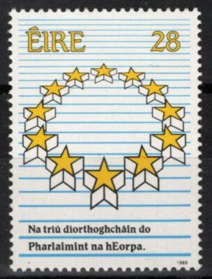 Ireland 747 MNH Stars Flag European Parliament Elections ZAYIX 101822S174