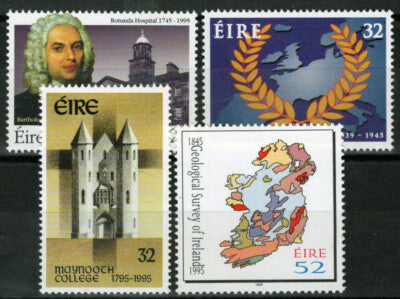 Ireland 975-978 MNH Maps Architecture St. Patrick's College ZAYIX 101922S168