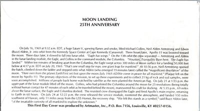 US 2841 July 24 Cormack Planetarium Station Apollo 11 Anniv ZAYIX 120622SM140
