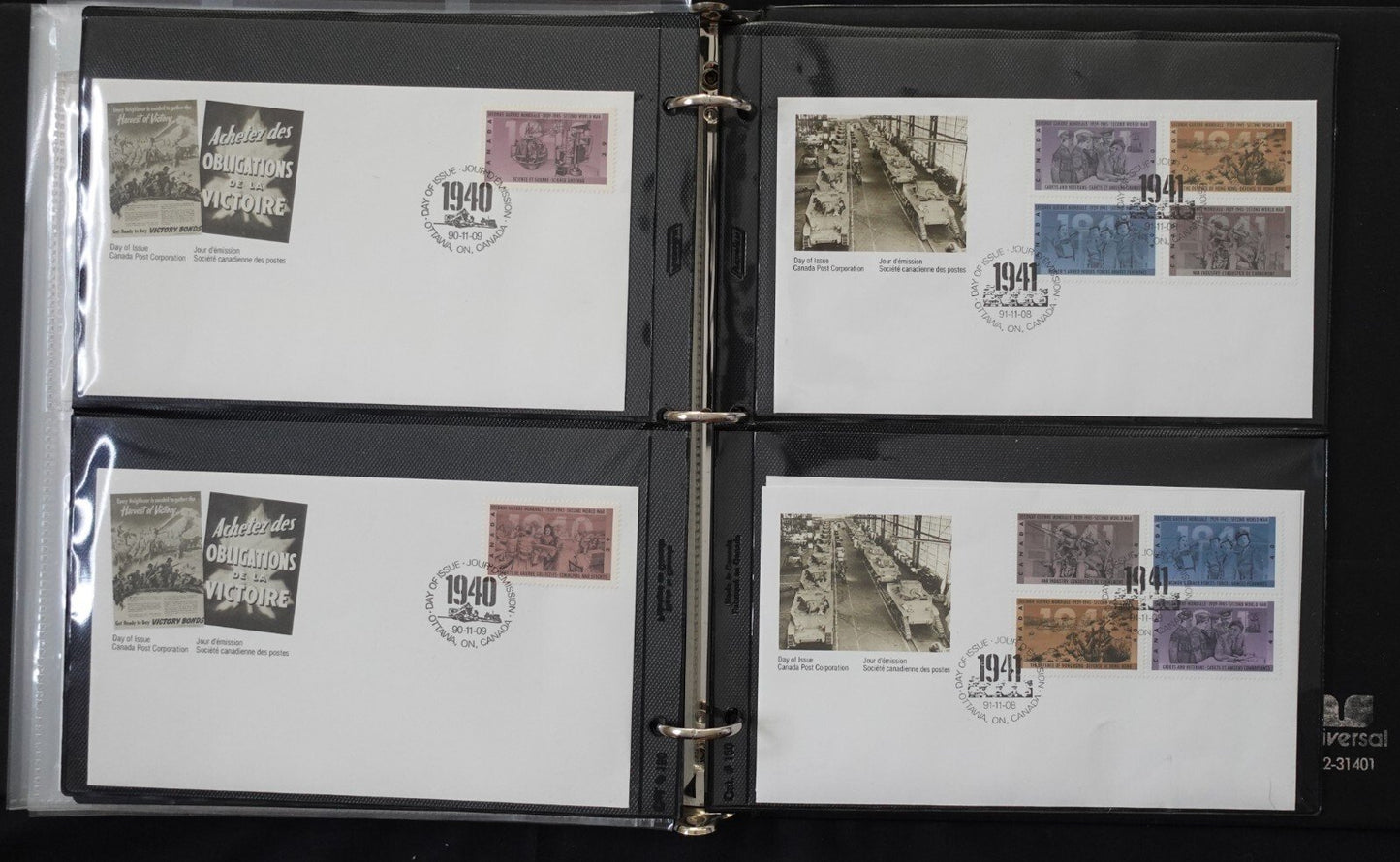 Canada World War II Military Thematic Collection Stamps/FDC ZAYIX 050623MIL12