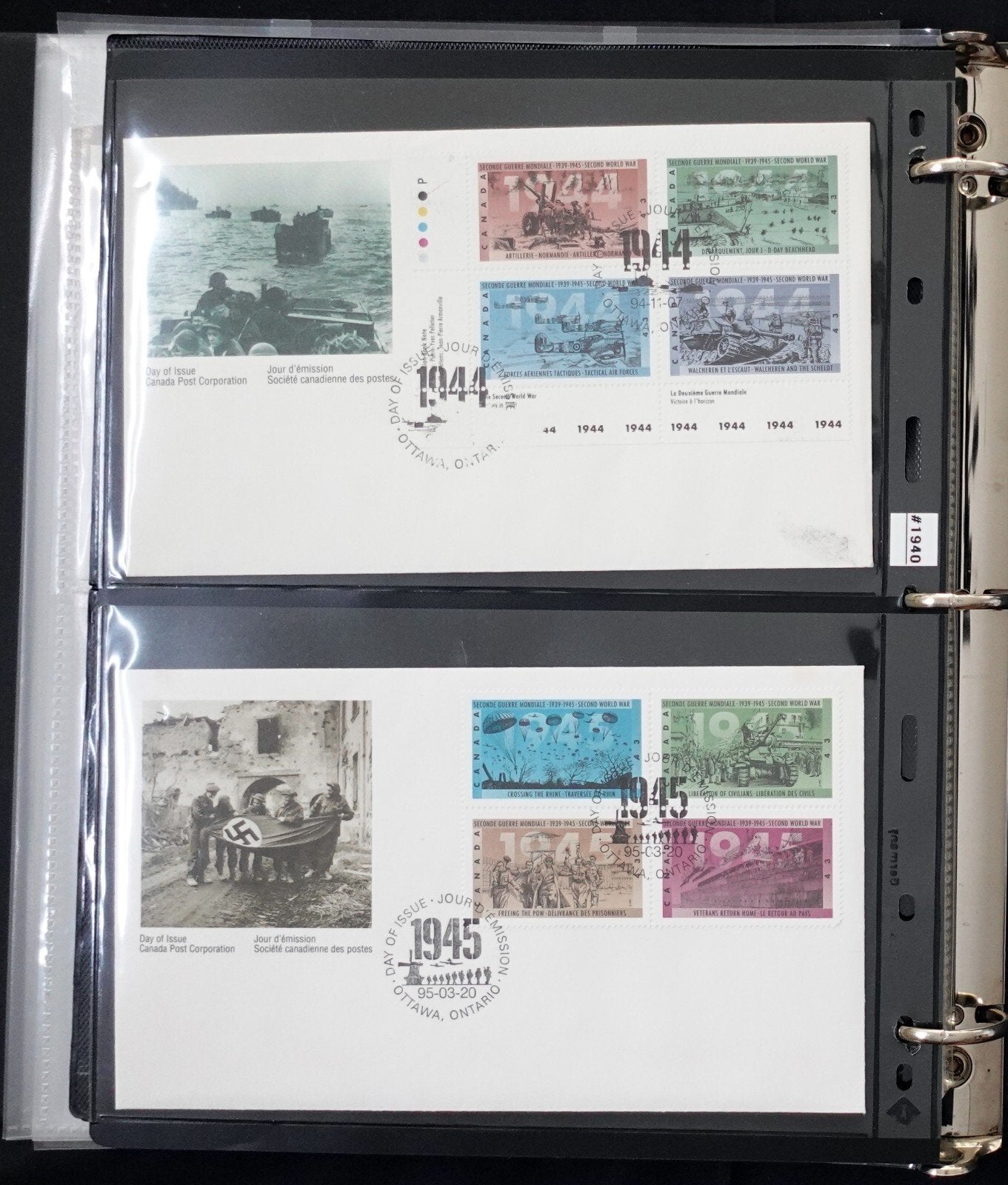Canada World War II Military Thematic Collection Stamps/FDC ZAYIX 050623MIL12