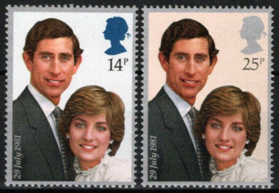 Great Britain 950-951 MNH Royalty Prince Charles Lady Diana ZAYIX 021423S41M