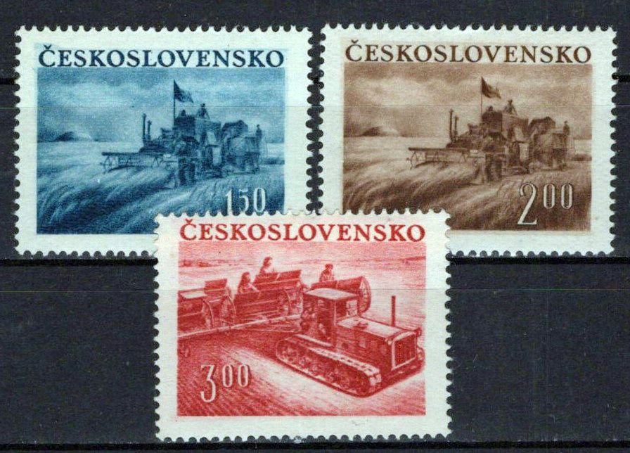 Czechoslovakia 516-518 MNH Agriculture Farming Zayix Stamps 0325S0270