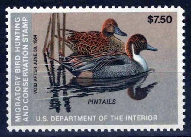 US RW50 MNH VF $7.50 Pintails Duck Revenue Zayix Stamps 0225MAR0068