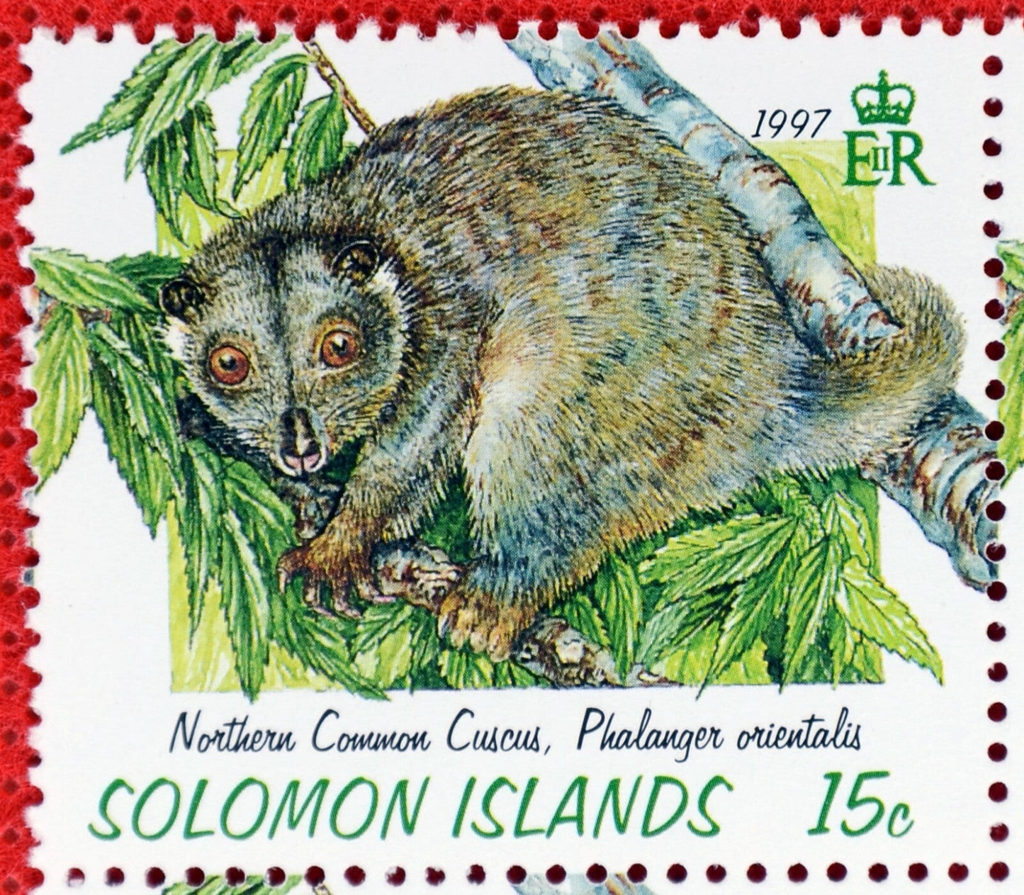 1997 Solomon Islands 843-846 MNH Fruit Wildlife Arboreal Animals ZAYIX
