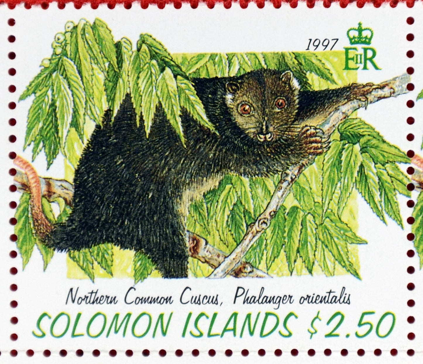 1997 Solomon Islands 843-846 MNH Fruit Wildlife Arboreal Animals ZAYIX