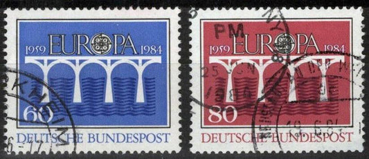Germany 1415-1416 Used 1984 Europa CEPT Bridges 113022S114 ZAYIX 113022S114M