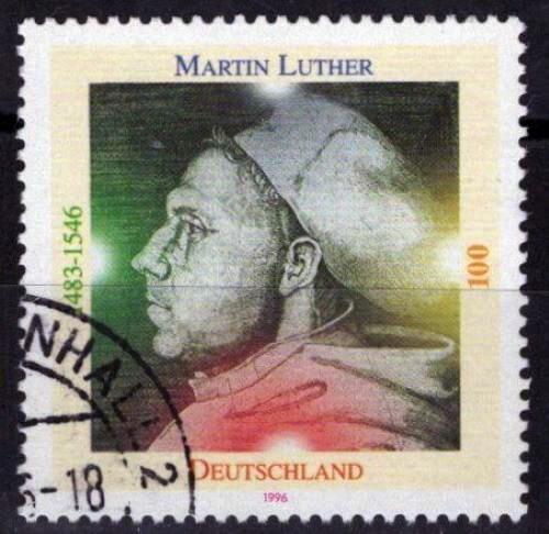 Germany 1917 used 1996 Martin Luther Protestant Reformation ZAYIX 113022S117M