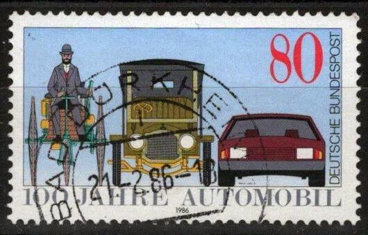 Germany 1453 Used 1986 Automobile Century Transportation ZAYIX 113022S123M